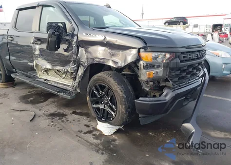 2022 Chevrolet Silverado 1500 4Wd Short Bed Custom from USA, damaged, VIN 1GCPDBEK9NZ645693